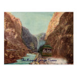 Vintage Royal Gorge Train Postcard