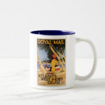 Vintage Royal Main Atlantis West Indies Cruise Jan Mug