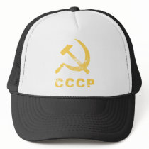 Vintage Russian symbol Mesh Hat