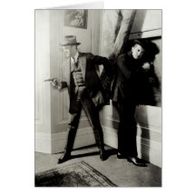 Vintage Safecrackers Greeting Cards