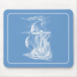 Vintage Sailing Ship mousepads