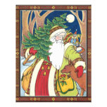 Vintage Saint Nicholas Christmas Party Invitation