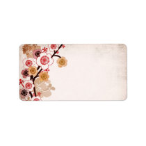 Vintage sakuras Avery Label labels