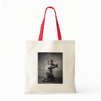 Vintage Samurai with Sword and Dagger Bags