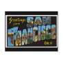 Vintage San Francisco Card Post Cards
