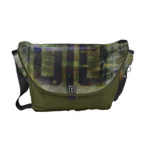 Vintage SanFrancisco's Abstract transportation messenger bags