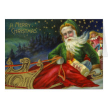 Vintage Santa Cards