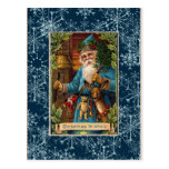 Vintage Santa Christmas Postcard