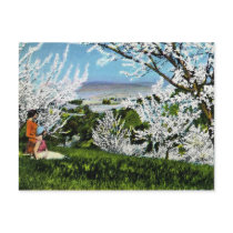 Vintage Santa Clara Valley Postcard