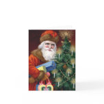 Vintage Santa Claus Christmas Note Cards