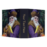 Vintage Santa Claus Custom Christmas 2" Binder