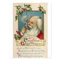Vintage Santa Claus Post Card