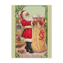 Vintage Santa Claus Postcard