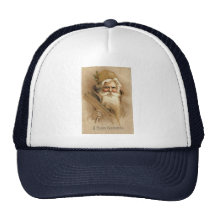 Vintage Santa / Father Christmas Hat