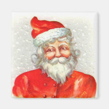 Vintage Santa Magnet for the Holidays