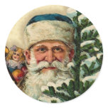 Vintage Santa: Stickers