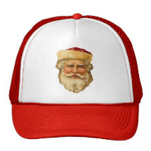 Vintage Santa Trucker Hat