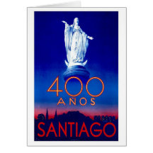 Vintage Santiago Greeting Cards