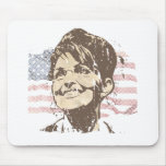 VINTAGE SARAH PALIN AMERICA MOUSEPAD