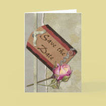 Vintage Save the Date cards
