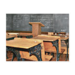 Vintage schoolroom postcards