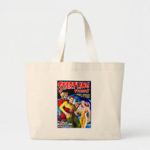Vintage Sci-Fi Comic The City at World's End Canvas Bag
