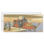 Vintage Science Fiction Airplane Helicopter Limo rack cards