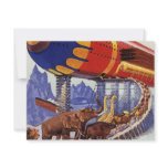 Vintage Science Fiction Noah's Ark invitations