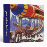 Vintage Science Fiction Noah's Ark Wild Animals Binder