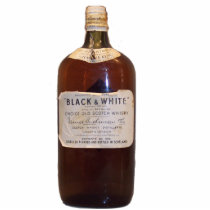 Vintage Scotch Whiskey Photo Sculpture