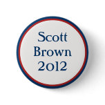 Vintage Scott Brown Button