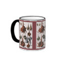 Vintage Seashells mugs