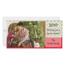 Vintage Seasons Greetings Photo Cards