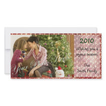 Vintage Seasons Greetings Photo Cards