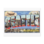 Vintage Seattle Postcard