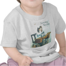 Vintage Sewing Machine T-shirts