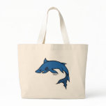 Vintage Shark Tattoo Art bags