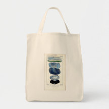 Vintage Shells Canvas Bags