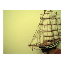 Vintage Ship Photo Postcard