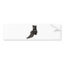 Vintage Shoe 1 Bumper Sticker