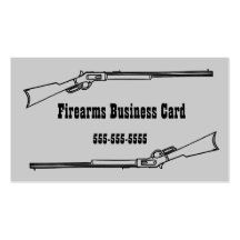 Vintage Shotgun Business Card