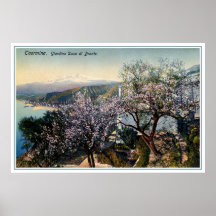 Vintage Sicily Garden Duke of Bronte (Lord Nelson) Print