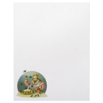 Vintage Sing a Song of Sixpence Nursery Rhyme