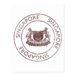 Vintage Singapore Postcard