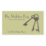 Vintage Skeleton Key Business Card