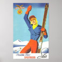 Vintage Ski Advertisement posters