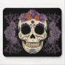 Vintage Skull and Roses Mousepads