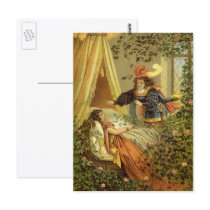 Vintage Sleeping Beauty by Carl Offterdinger Post Cards