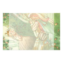 Vintage Sleeping Beauty Princess, Prince Charming Personalized Stationery