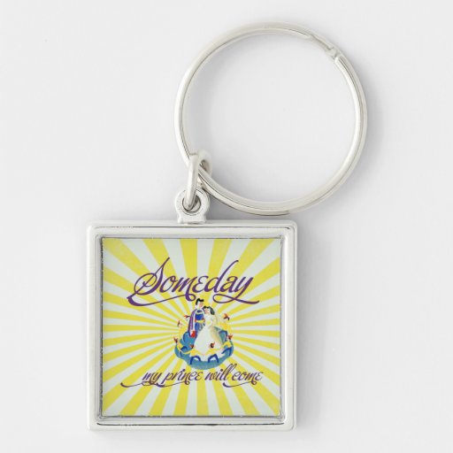 Vintage someday my price will come key chains